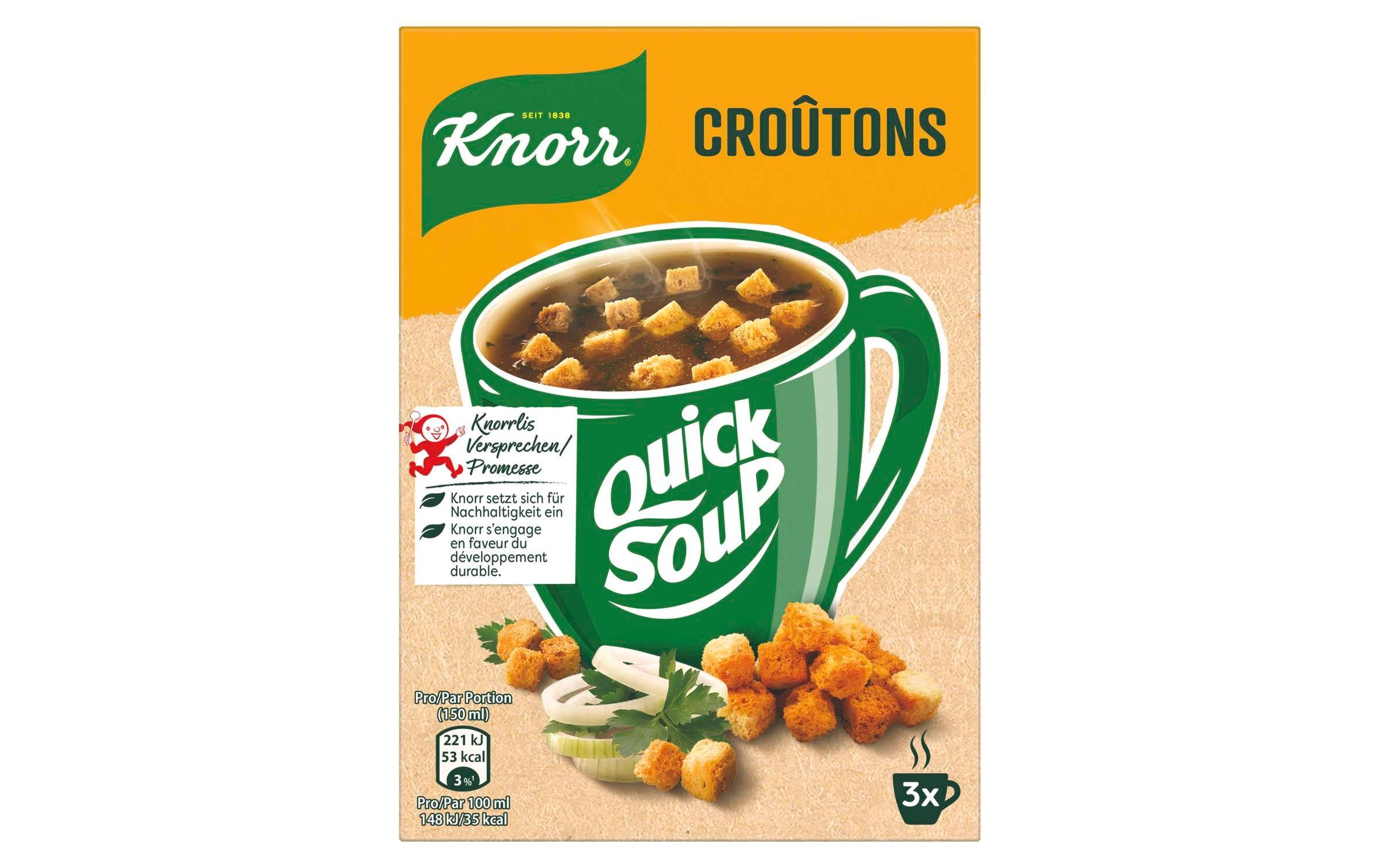 Quick Soup Croûtons 3 x 1 Portion