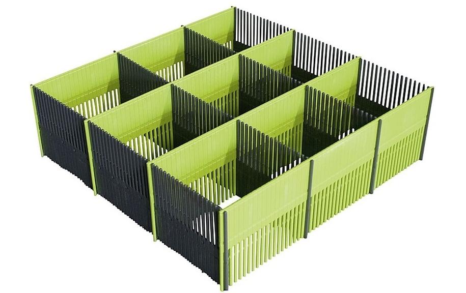 purvarioStauleisten 100 MAXXI limonengrün/anthrazi, 8-teilig