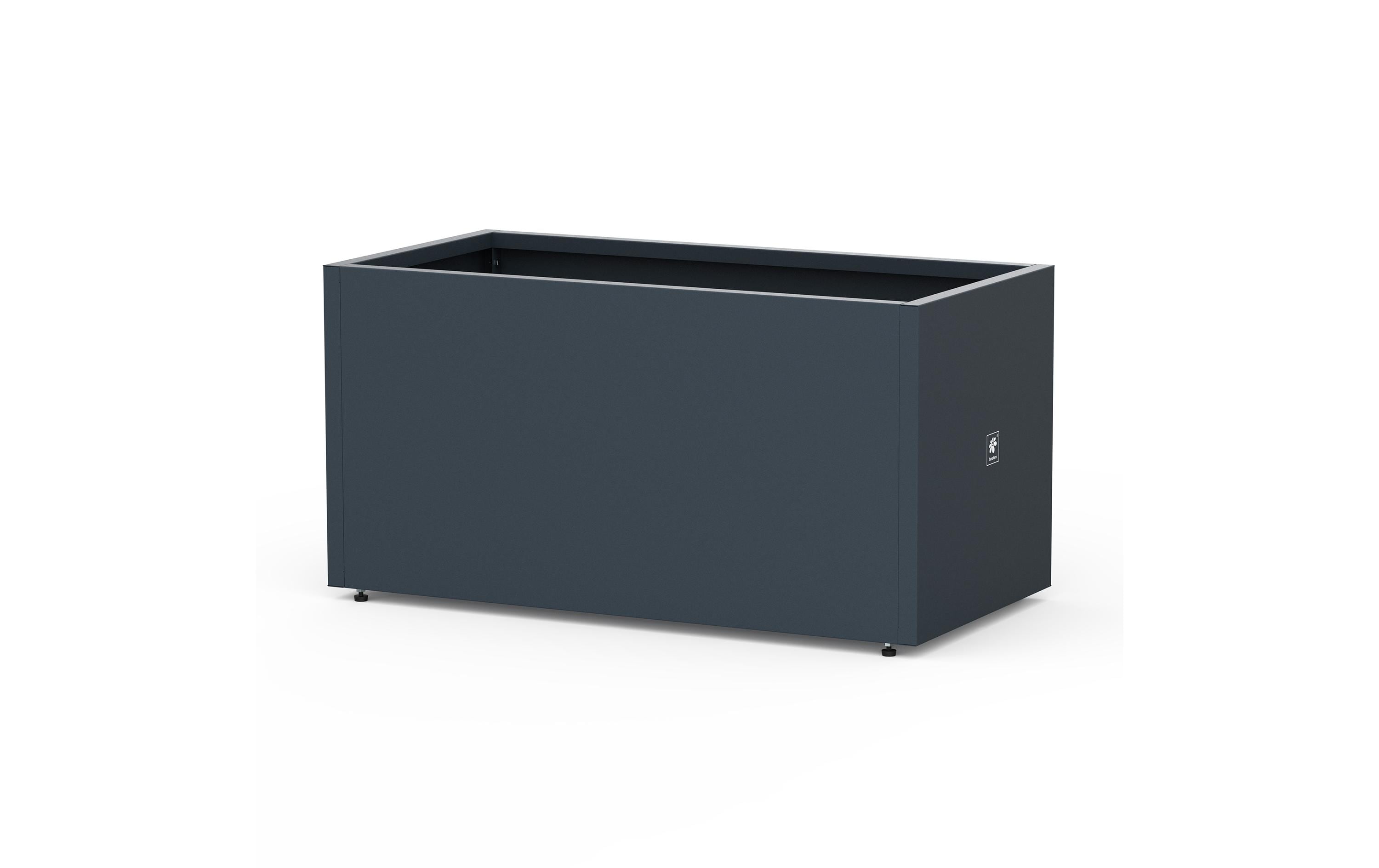 Herstera Metal Planter 50 100x50x50cm Anthracite