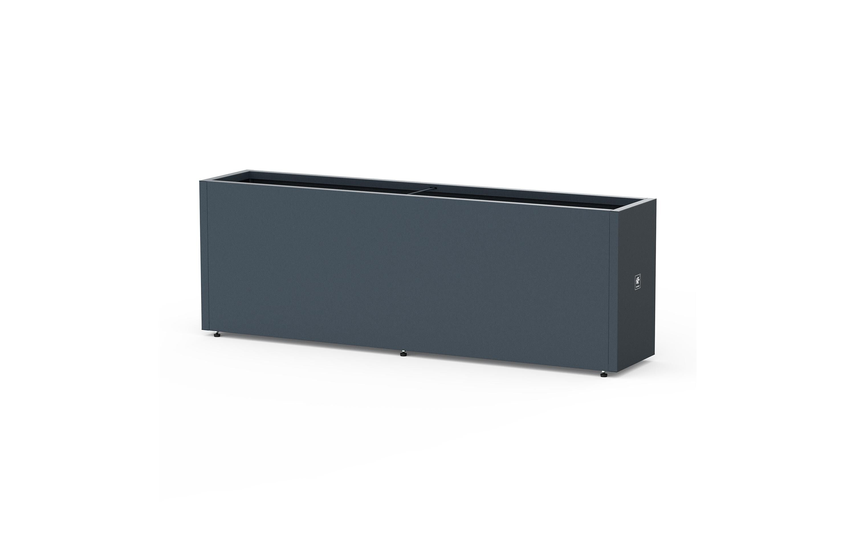 Metal Planter 30 150x30x50 cm Anthrazit