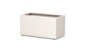 Herstera Metal Planter 50 100x50x50cm, White Clay