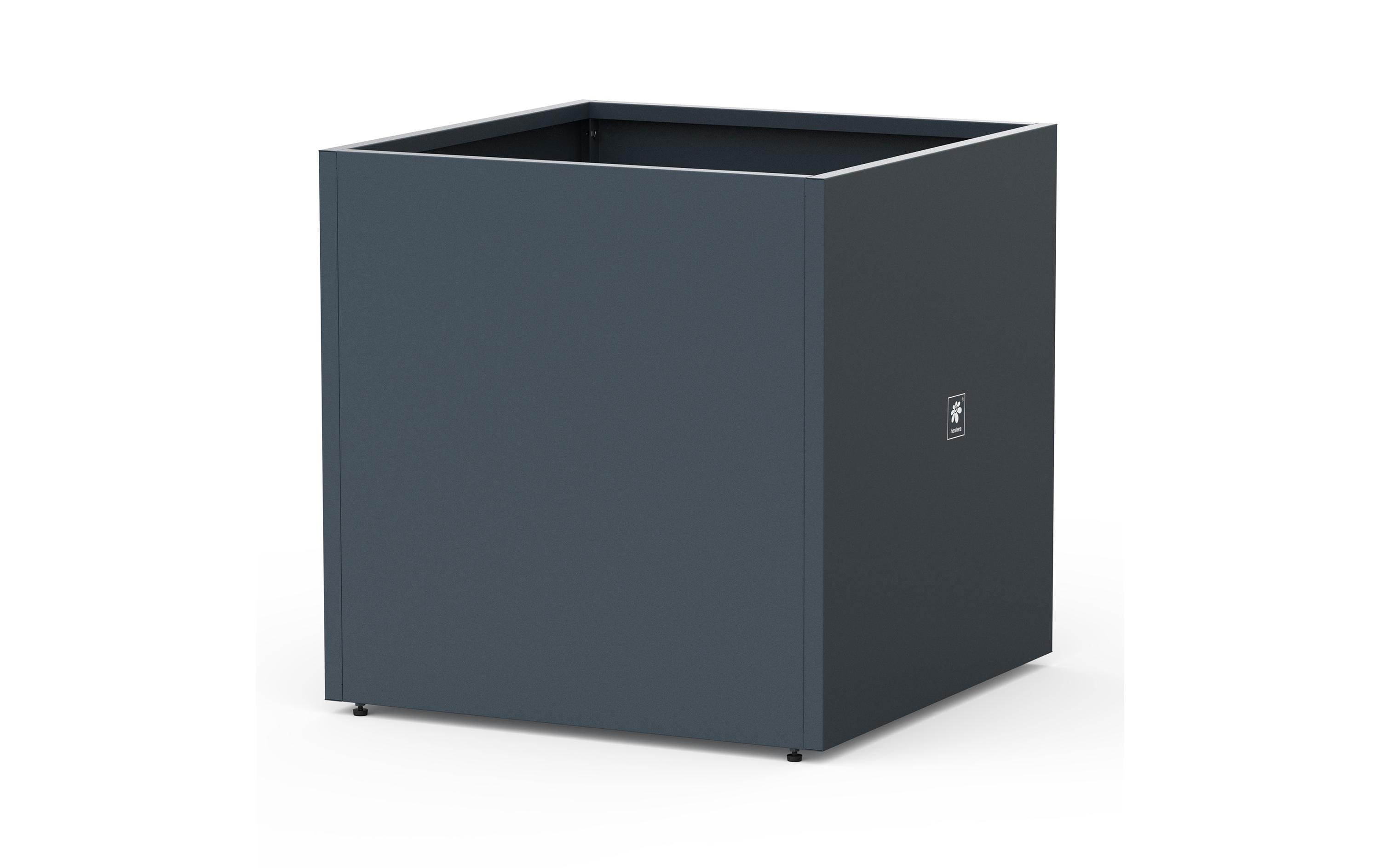 Herstera Metal Planter Cube 80x80x80cm Anthracite