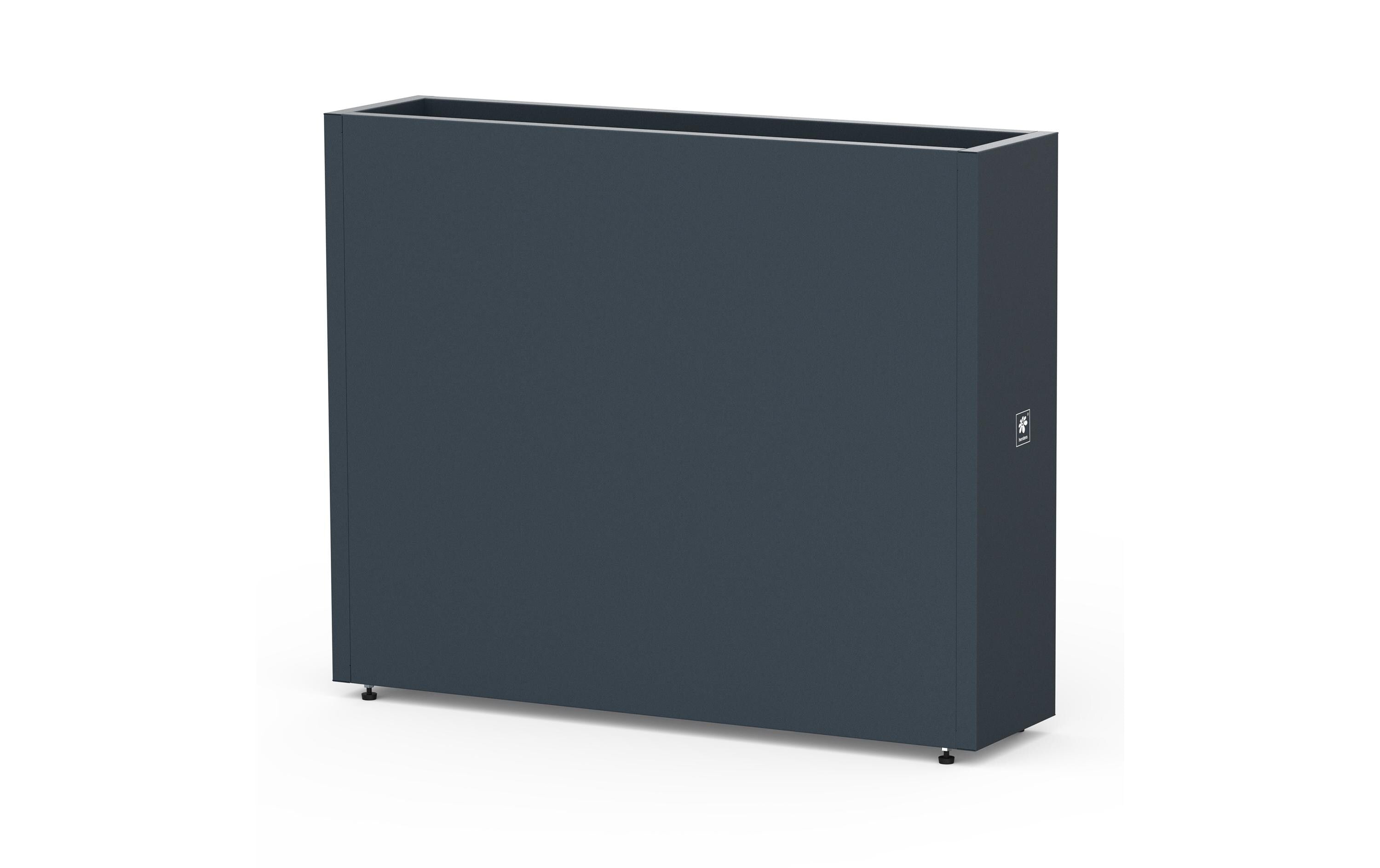 Herstera Planter Dividier 25 100x25x80cm Anthracite