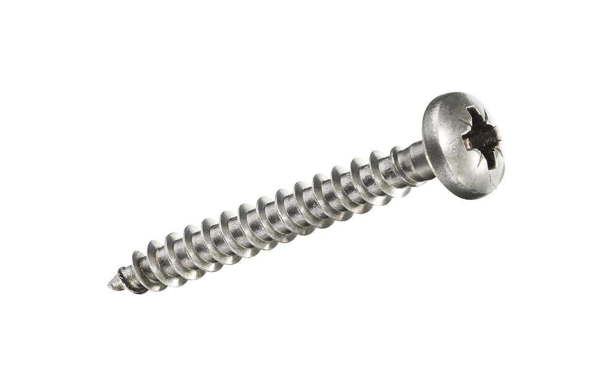 Krafter Spanplattenschrauben Pan Head Pozidrive 4,0x 30 mm A2 Edelstahl rf 8 ST