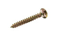 Krafter HS SPS Spanplattenschrauben PanHead Pozidrive 3,5x 40 mm Stahl gelb vz 14 ST