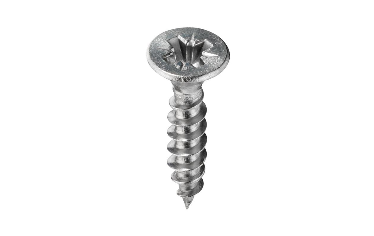 Krafter Spanplattenschrauben Pozidrive 4,5x 20 mm A2 Edelstahl rostfrei 10 ST