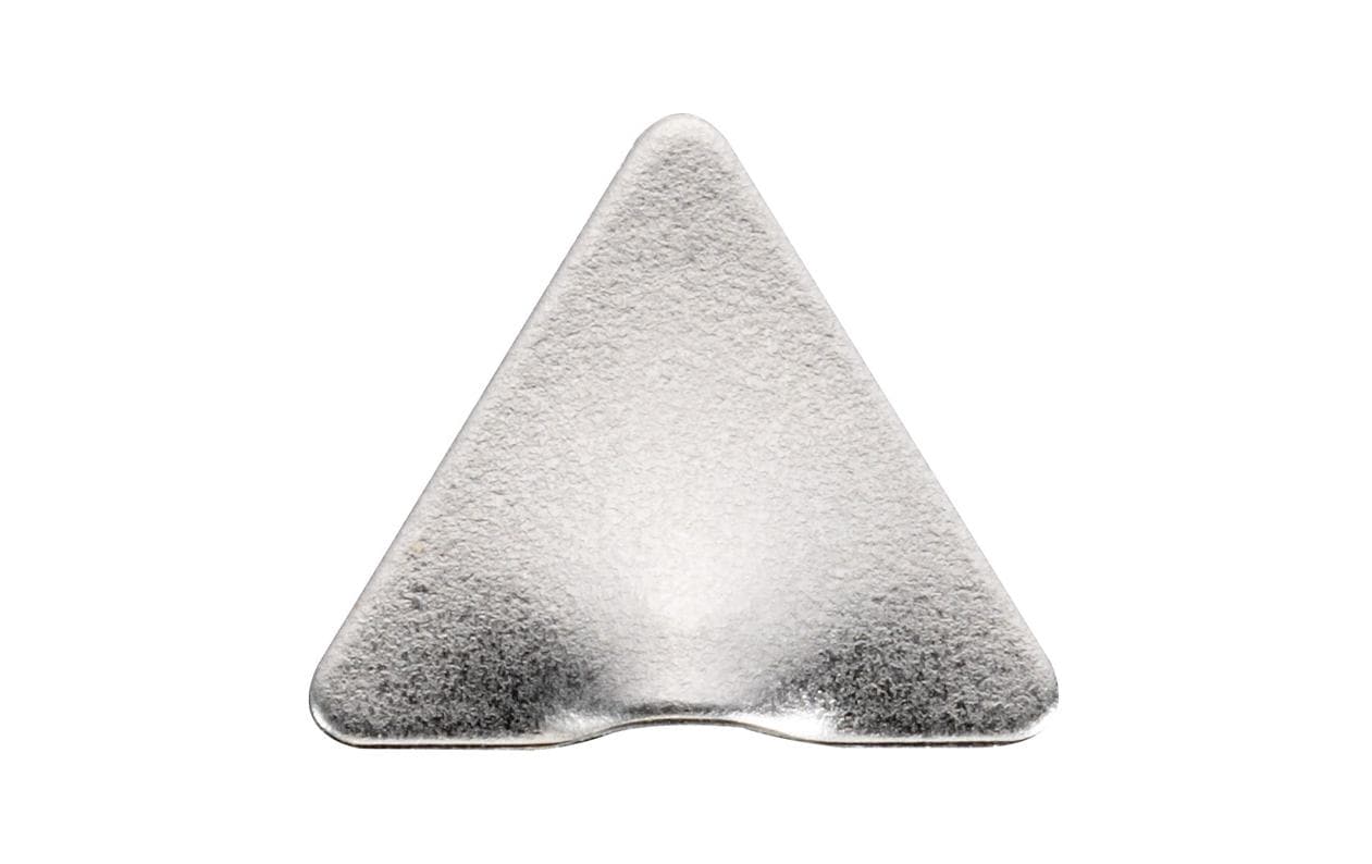 Krafter Glaserecken 13 mm Stahl blank 30 ST