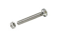 Krafter Gewindeschrauben Liko mit Muttern M 6x 16 mm DIN 7985 A2 Edelstahl rf 4 ST