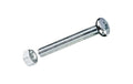 Krafter Gewindeschrauben Liko mit Muttern M 4x 40 mm DIN 7985 Stahl blau vz 8 ST