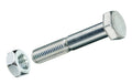 Krafter Sechskantschrauben mit Muttern M 6x 40 mm DIN 931 A2 Edelstahl rf 2 ST