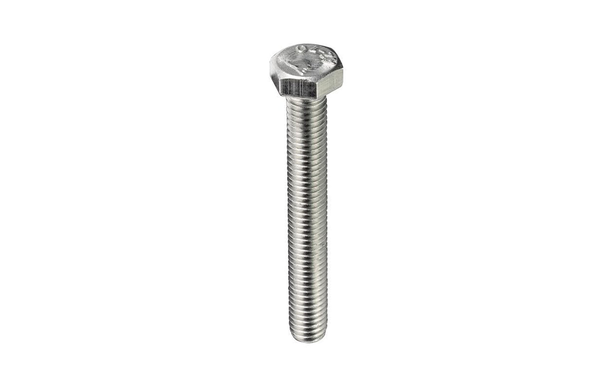 Krafter Sechskantschrauben mit Muttern M 8x 80 mm DIN 933 A2 Edelstahl rf 2 ST