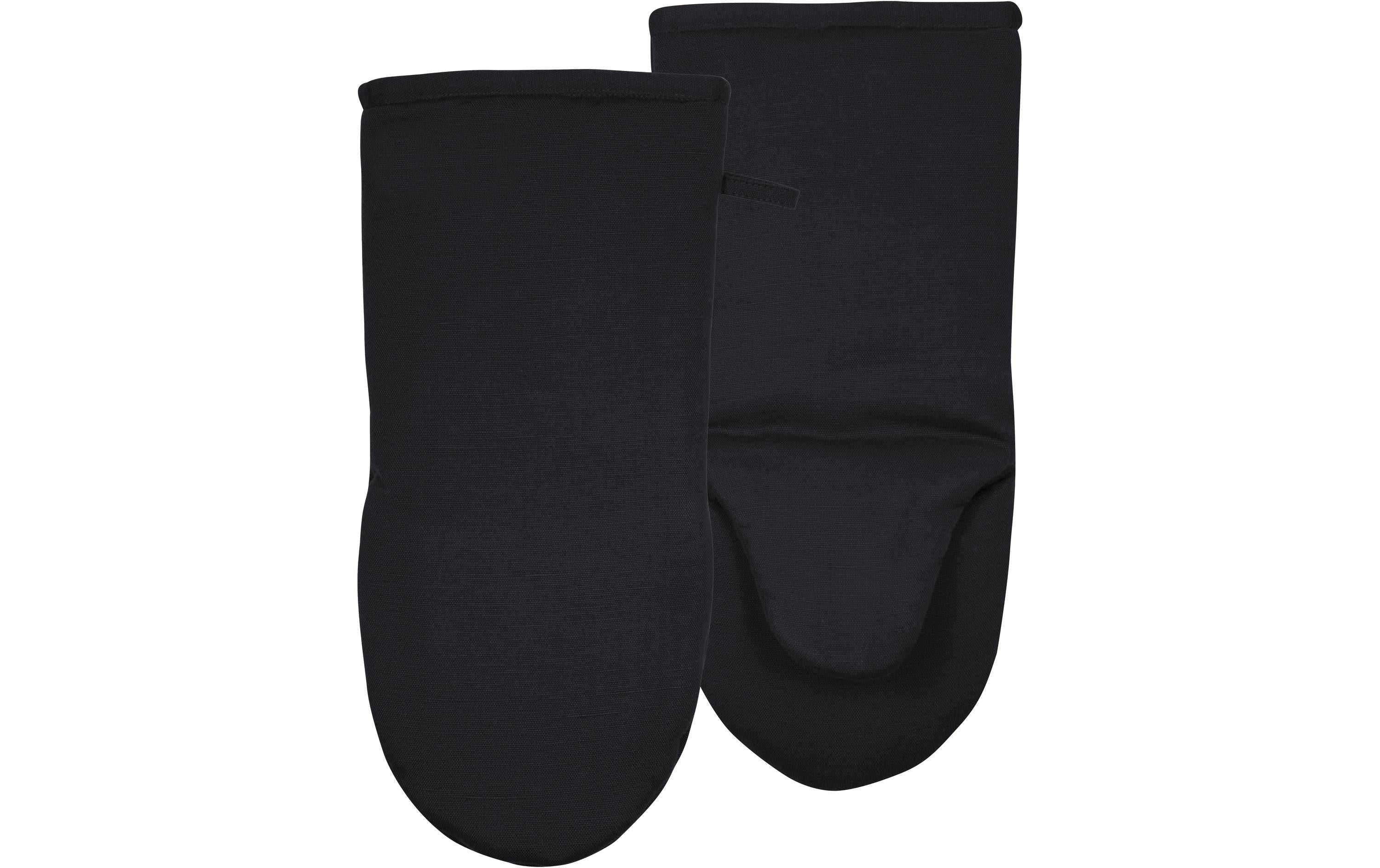Södahl Ofenhandschuh Soft Black 1 Stk., 16x35cm, schwarz, 100% Baumwolle
