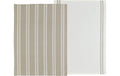 Södahl Geschirrtuch Soft Beige 2er Set 50x70cm, beige, 100% Baumwolle