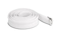 Delock Geflechtschlauch, 3mx30mm Reissverschluss, hitzebeständig, Weiss