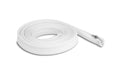 Delock Geflechtschlauch, 3mx20mm Reissverschluss, hitzebeständig, Weiss