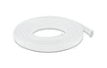 Delock Geflechtschlauch, 10mx12mm Dehnbar, hitzebeständig, Weiss