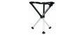 Walkstool Dreibeinhocker Comfort 45 cm Black, 45 cm