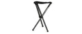 Walkstool Dreibeinhocker Basic 50 cm Black,  50 cm