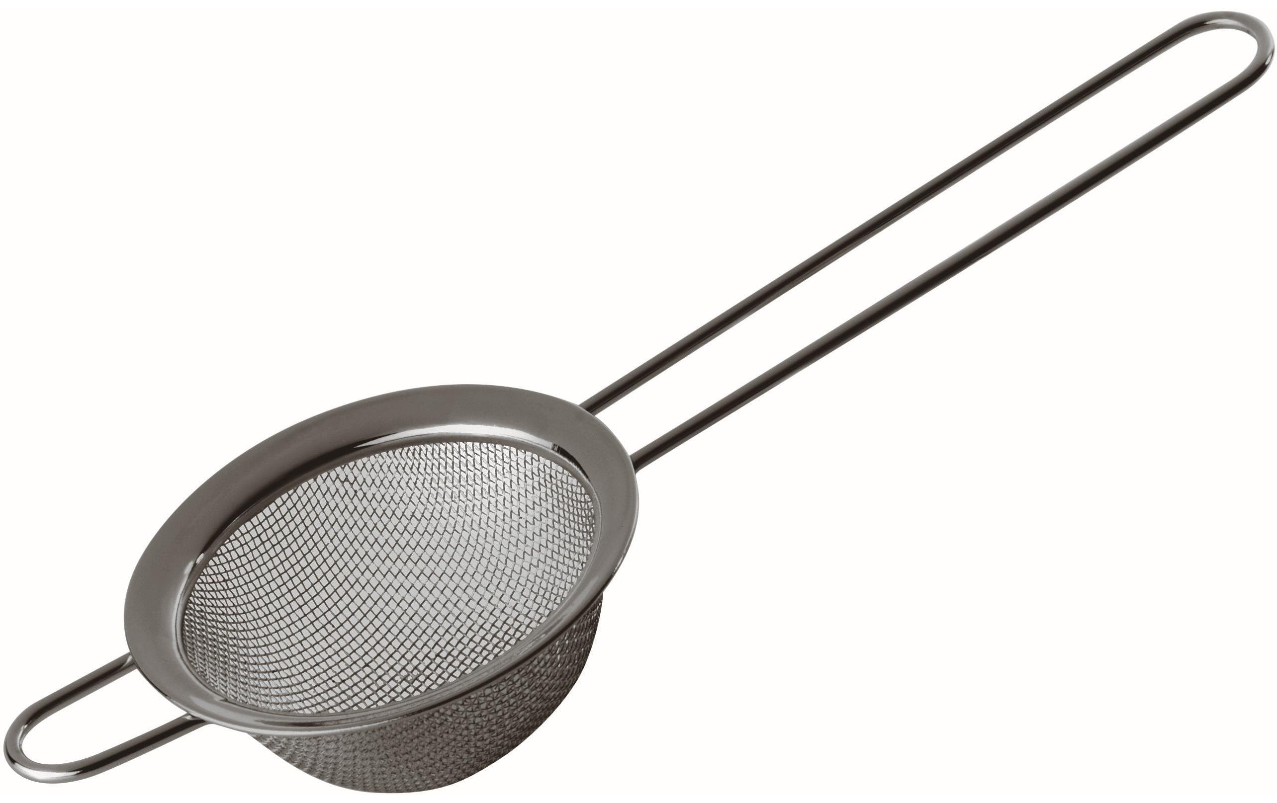 Paderno Abtropfsieb schwarz 1 Stk., D 8cm, Edelstahll rostfrei
