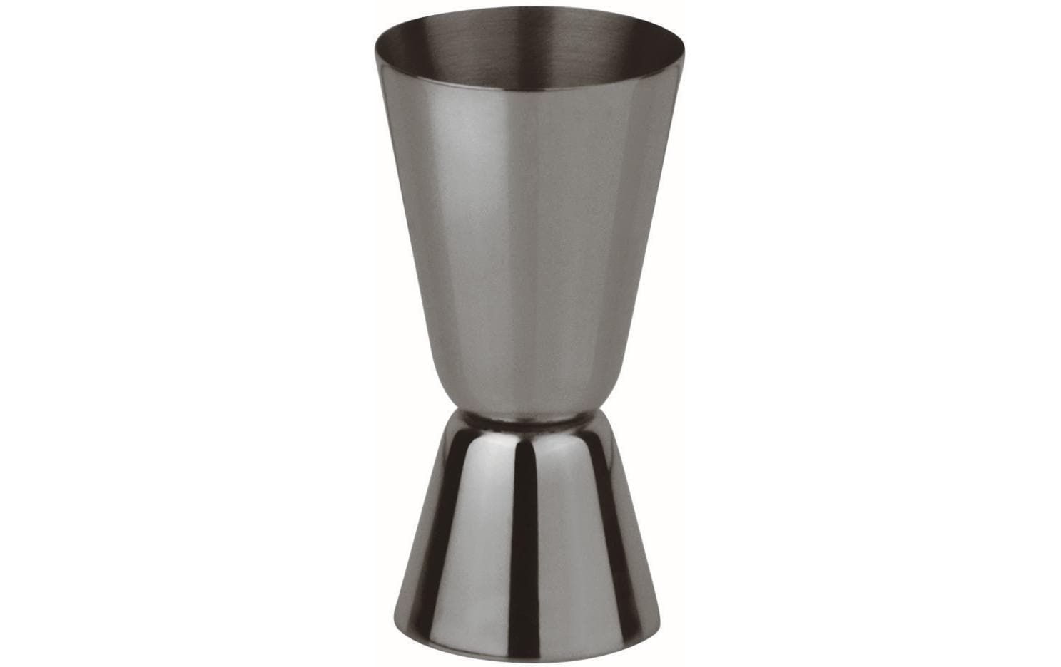 Paderno Cocktail Messbecher schwarz 40/20ml, D 4cm, H 7cm