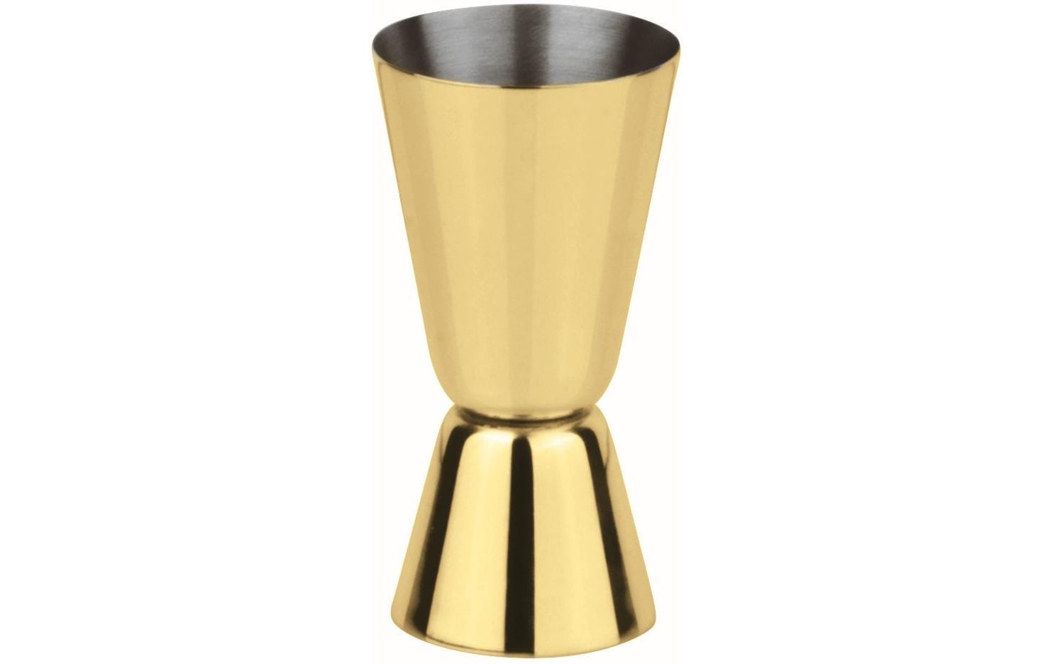 Paderno Cocktail Messbecher gold 40/20ml, D 4cm, H 7cm
