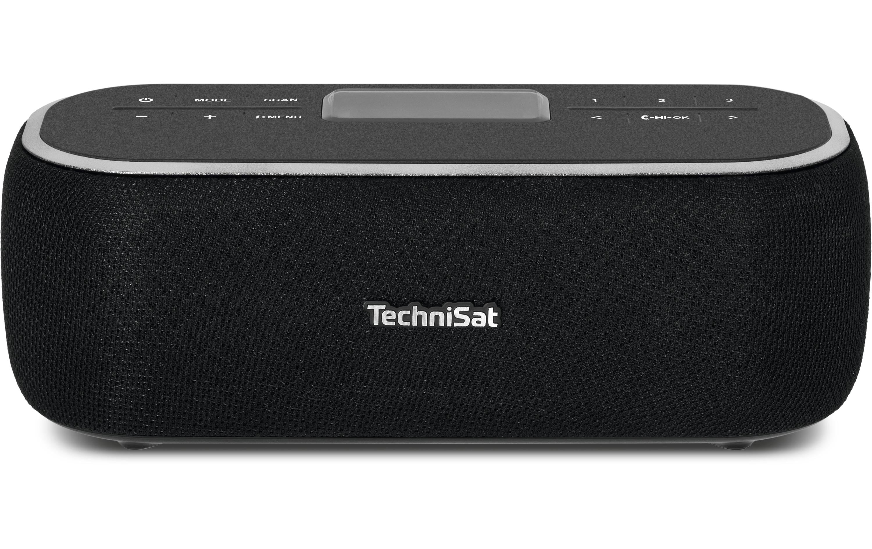 TechniSat DigitRadio BT 1, Portable Speaker DAB+, bis 9h Akku, Display, Mic