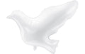 Partydeco Folienballon Dove weiss, 77 x 66 cm