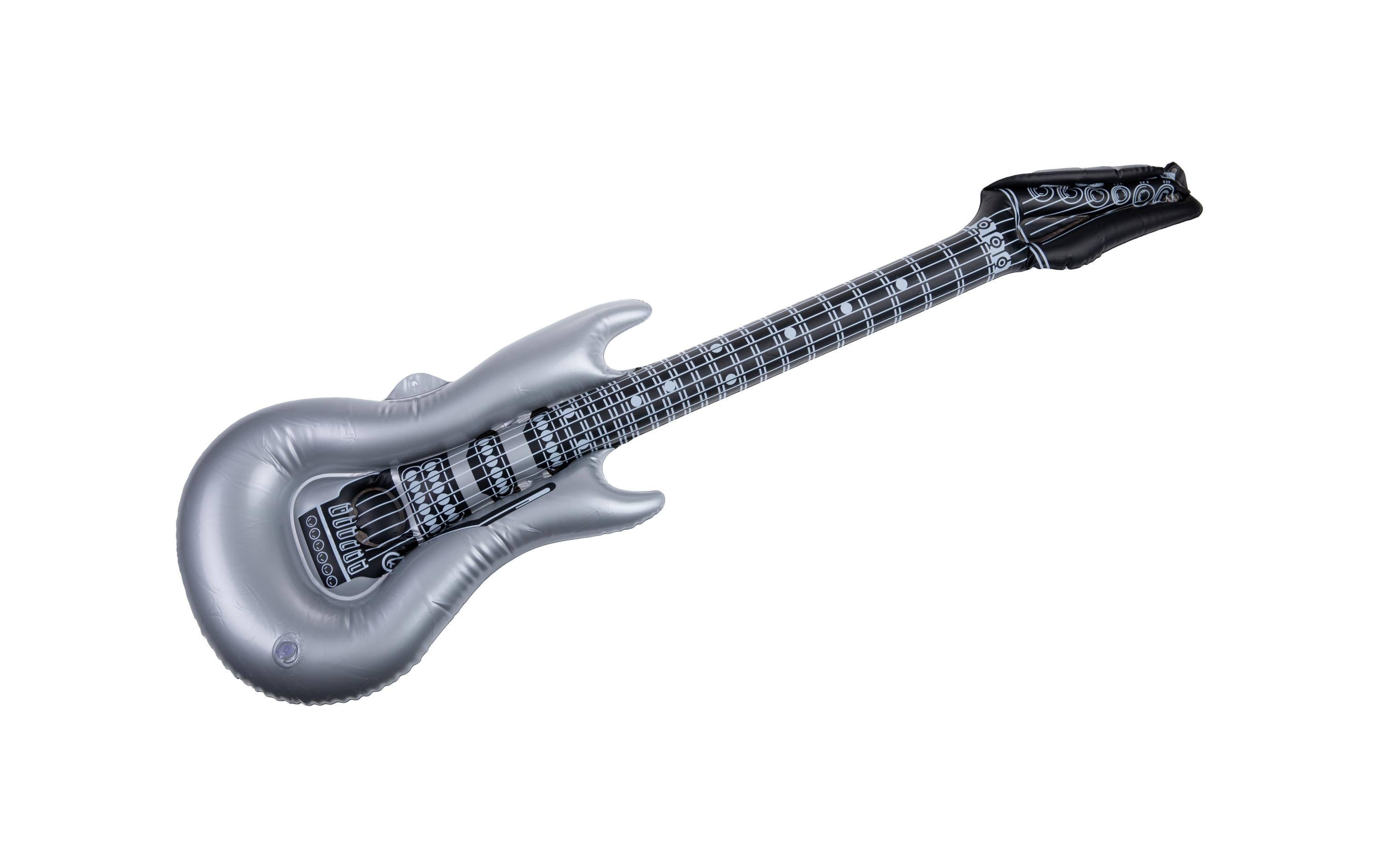 Folat Aufblasbare E-Gitarre silber