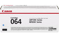 Canon Toner 064 Cyan, 4935C001 5000 Seiten, I-SENSYS LBP722Cdw, MF832Cdw