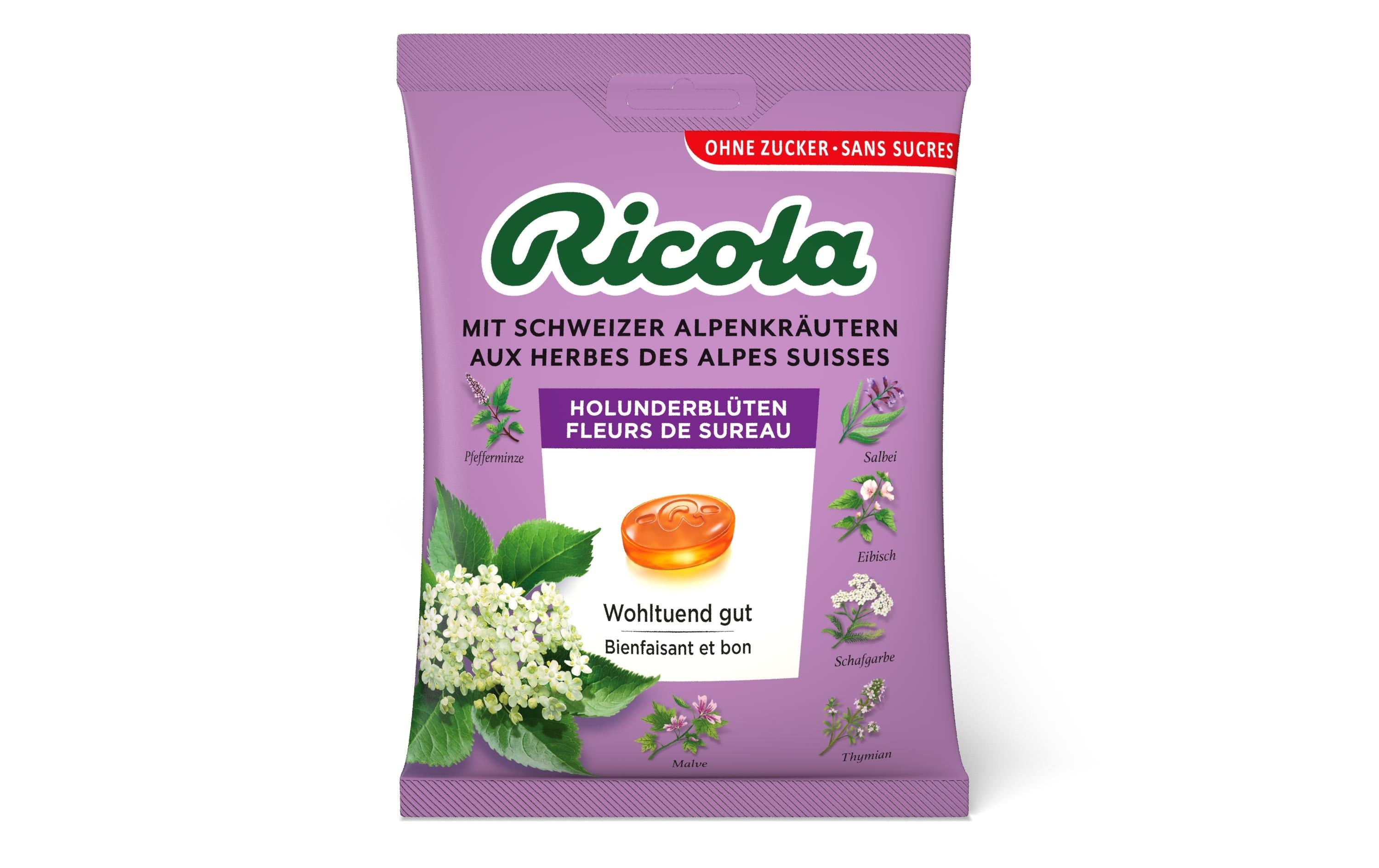 Ricola Holunderblüten Beutel 125g