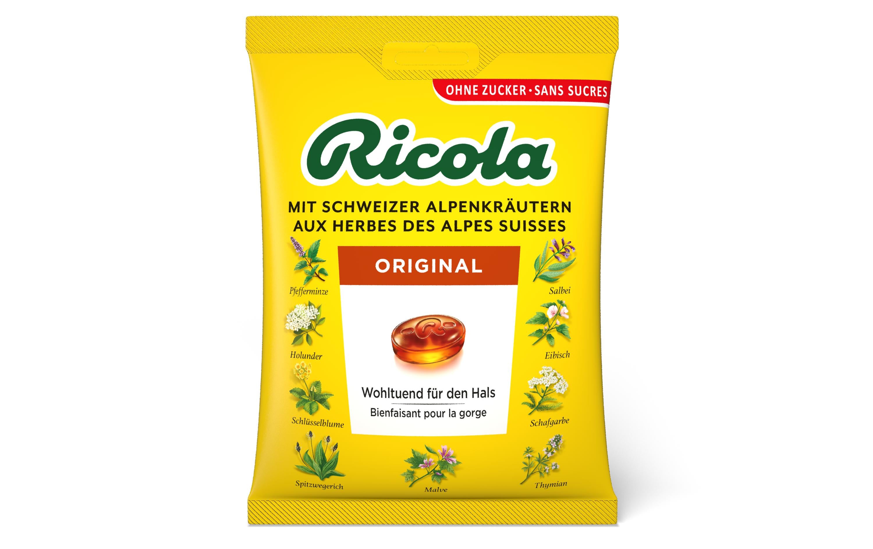 Ricola Kräuter Original Beutel 125g