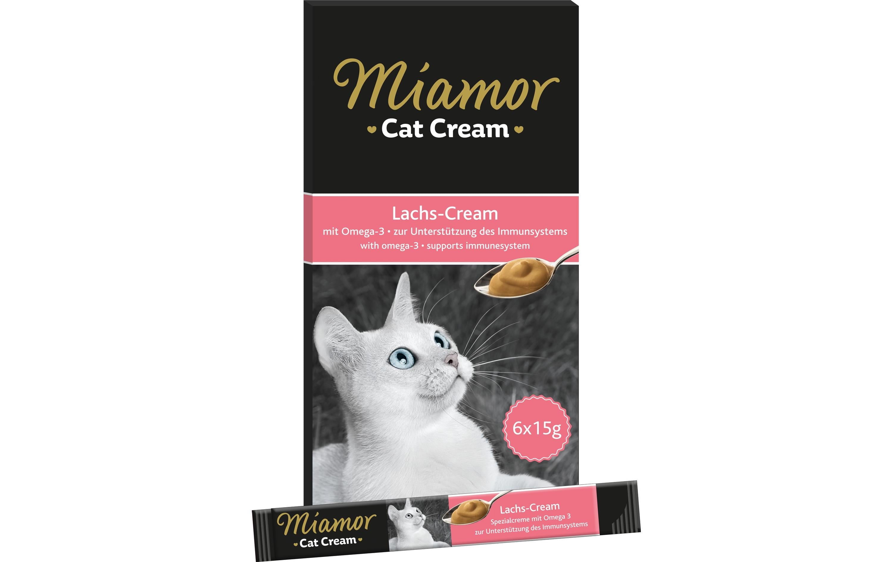 Miamor Snack Lachs-Cream 6x15g