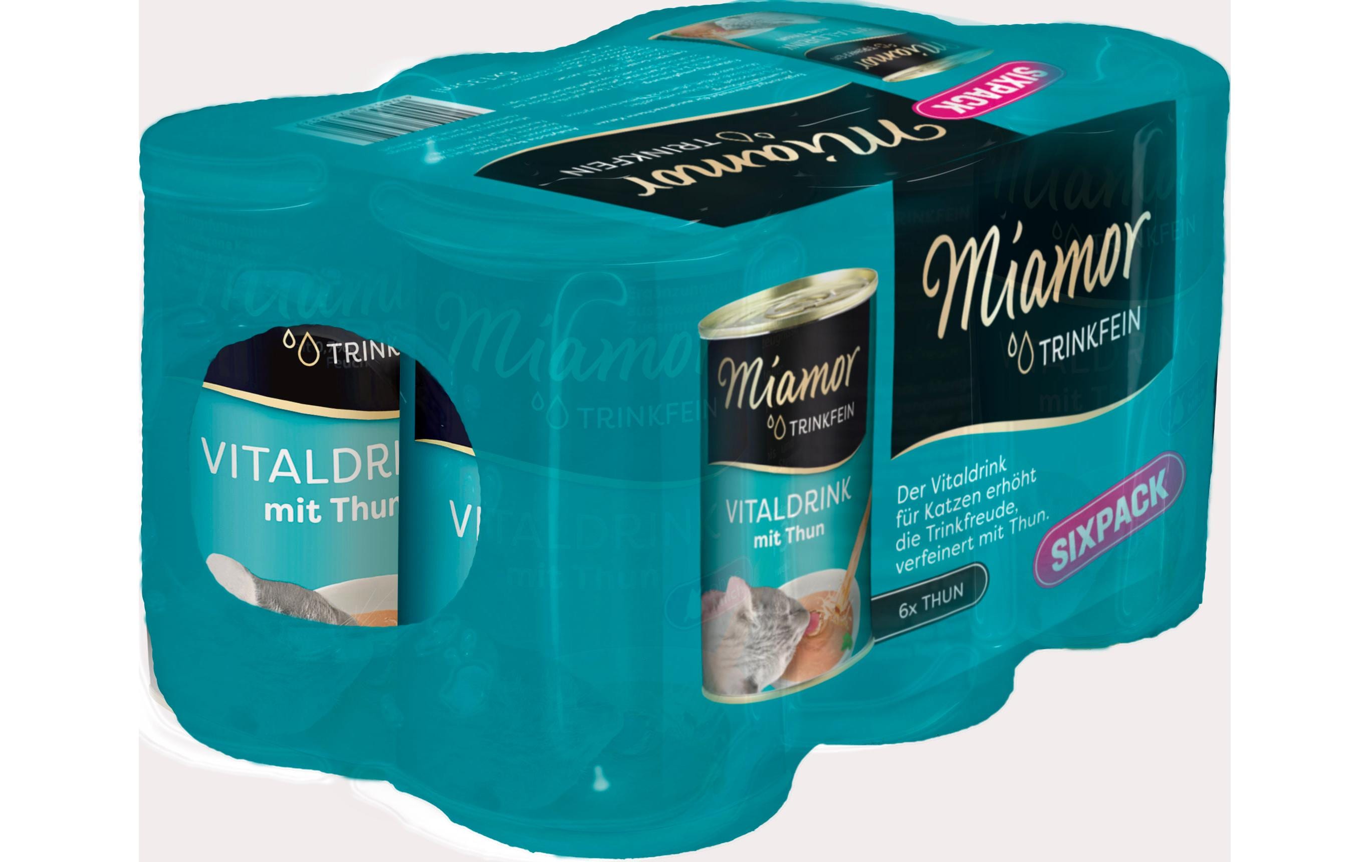 Miamor Dose Trinkfein Vitaldrink Thun 6x135ml