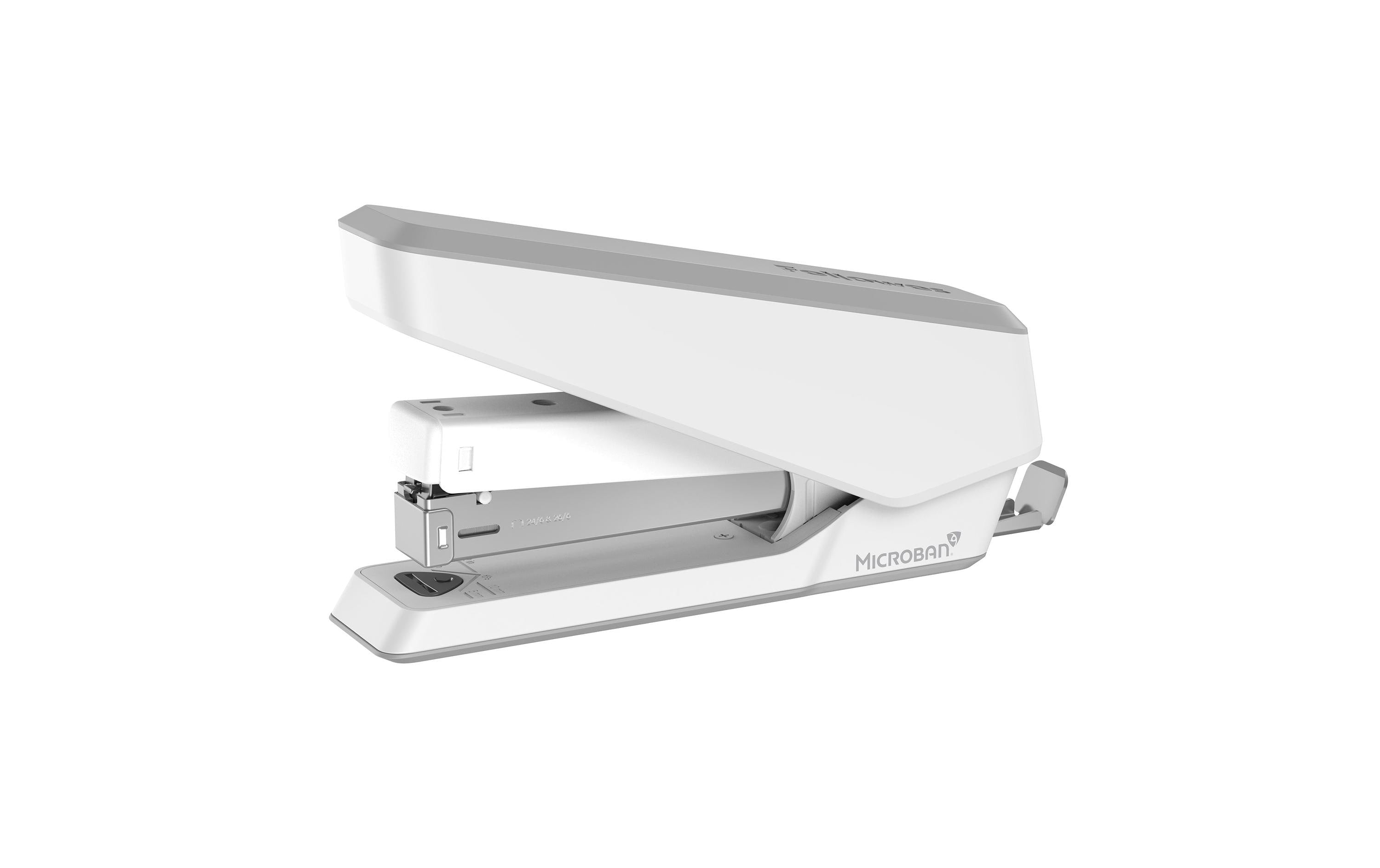 Fellowes Heftgerät LX850 25 Blatt, Vollstreifen, weiss