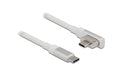 Delock Thunderbolt 3 USB-C Kabel 4k 60Hz Magnetisch,Stecker/Stecker,gewinkelt, 1.20m