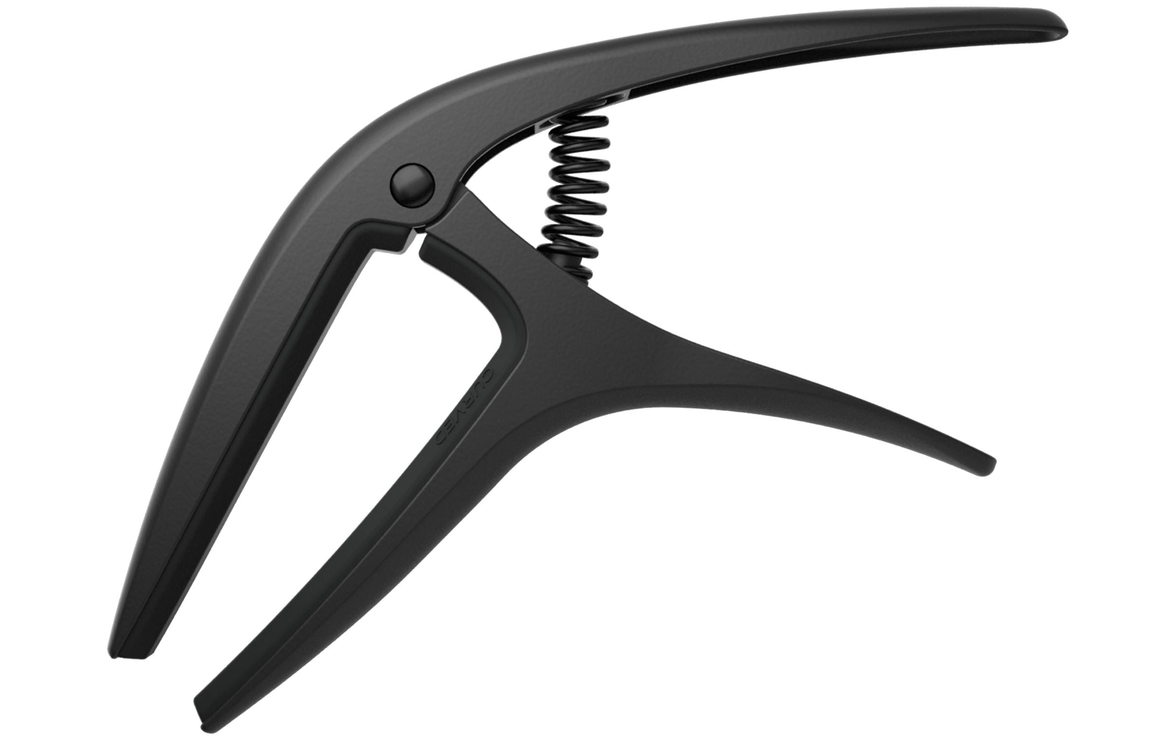 Ernie Ball, 9600, Kapodaster, Black für E-& Akustikgitarren, Axis Capo