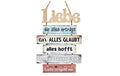 G. Wurm Schild Liebe.... aus Holz 33x48x1.5 cm (BxHxT)