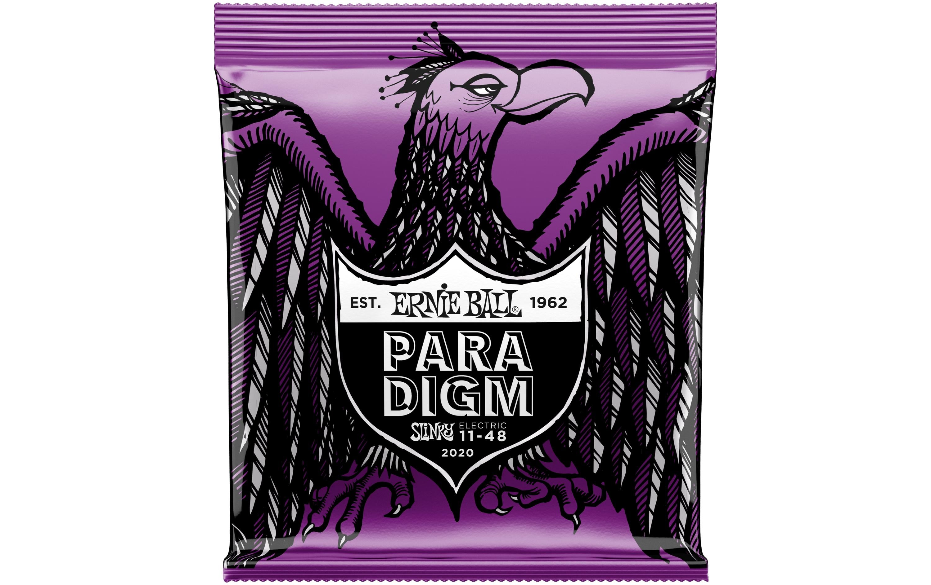 Ernie Ball 2020 Slinky Paradigm E-Gitarren Saitensatz, Power 11-48