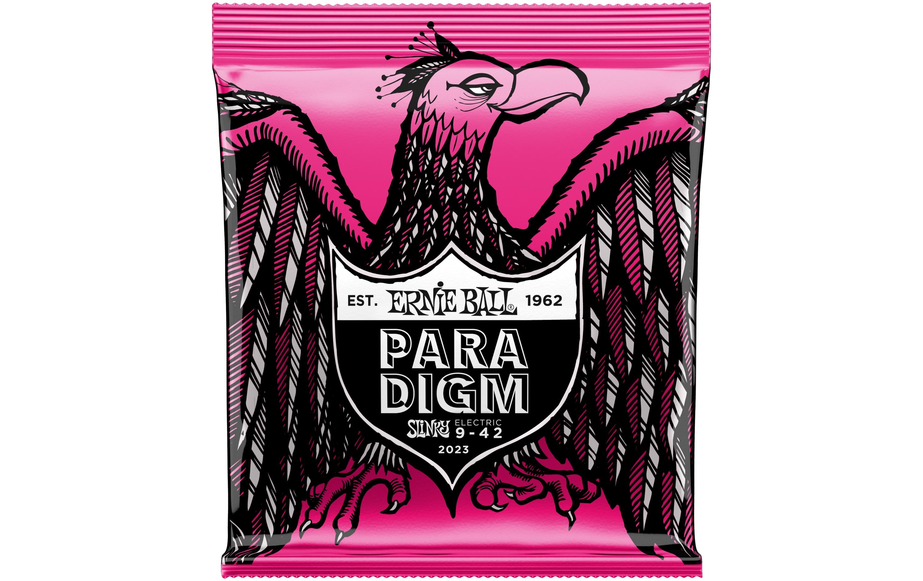 Ernie Ball 2023 Slinky Paradigm E-Gitarren Saitensatz, Super 09-42