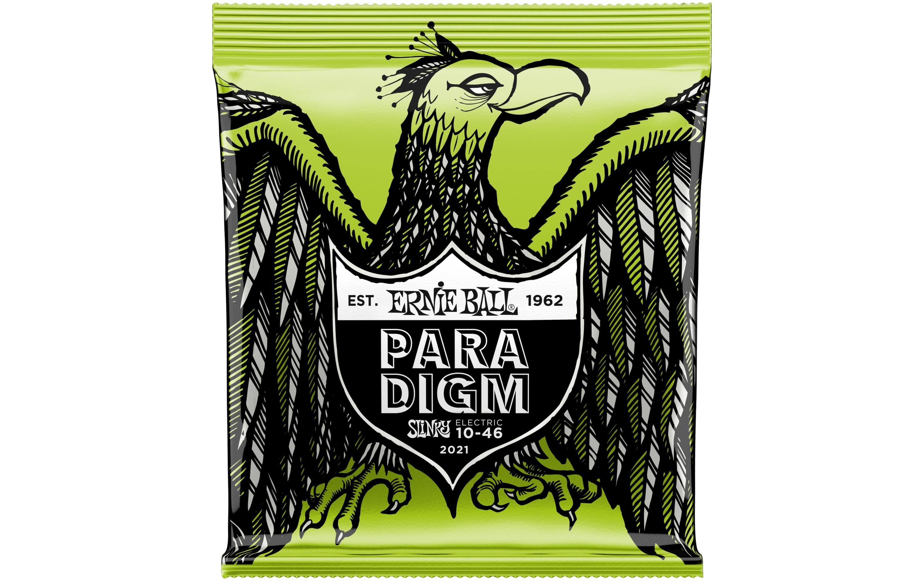 Ernie Ball 2021 Slinky Paradigm E-Gitarren Saitensatz, Regular 10-46