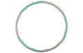 KOOR Hula Hoop Lulu 1.8 kg / 6-Segmente grau-grün, 100cm Durchmesser