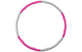 KOOR Hula Hoop Lulu 1.8 kg / 6-Segmente grau-magenta, 100cm Durchmesser