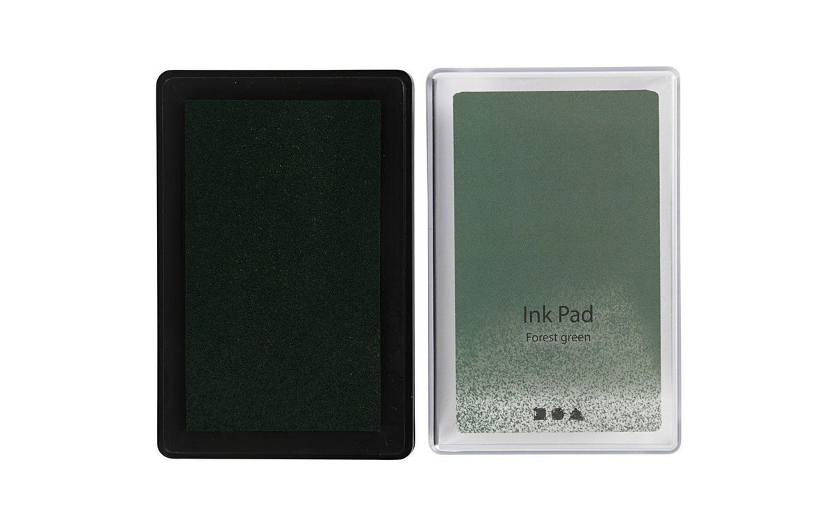 Creativ Company Stempelkissen Ink Pad 9 x 6 x 2 cm, auf für Textilien
