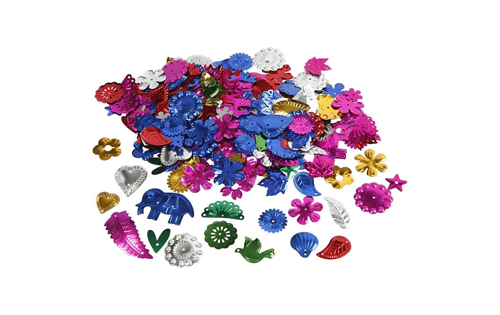 Creativ Company Pailetten Grosspackung 400 g, 15 - 45 mm