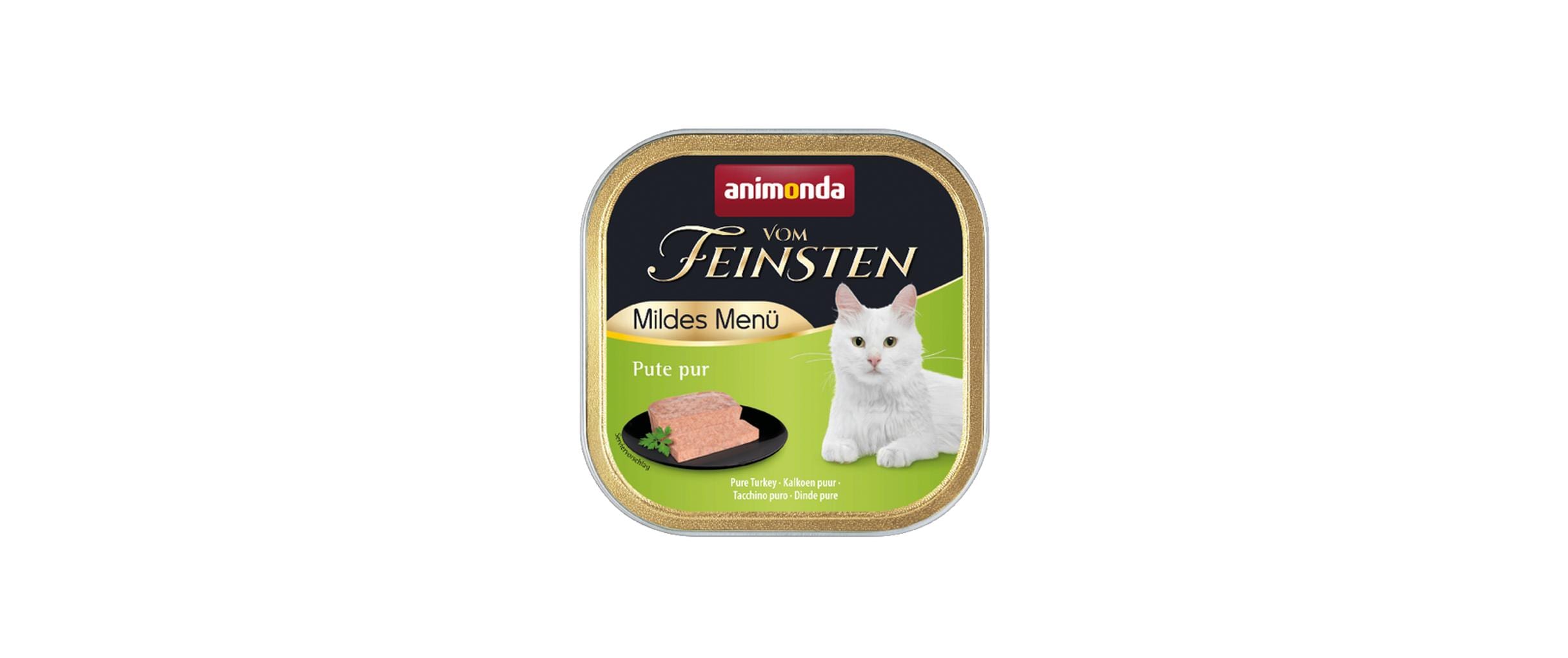 animonda Nassf. Vom Feinsten kastr. Mildes Menü, Pute 100g