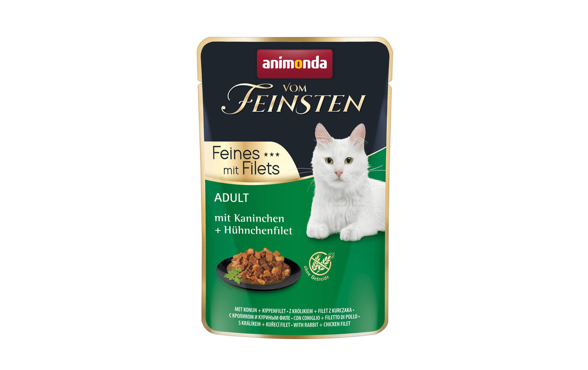 animonda Nassf. Vom Feinsten Adult Beutel Kanin&Huhn, 85g