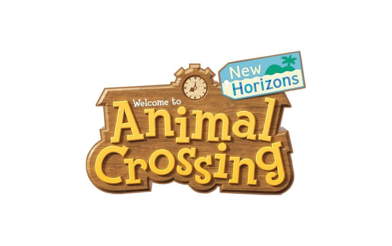 Lampe Animal Crossing Logo 23 cm, Kabel oder Batterie