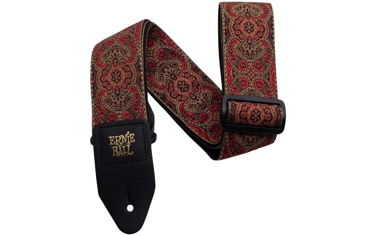 Ernie Ball 4162 Jacquard Gitarrengurt Crimson Paisley