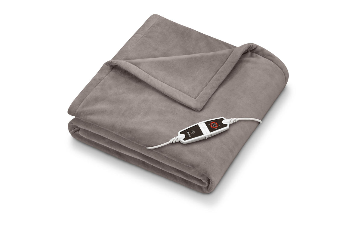 Beurer Wärme- und Kuscheldecke HD150 XXL XXL Cosy Taupe, 200x150cm