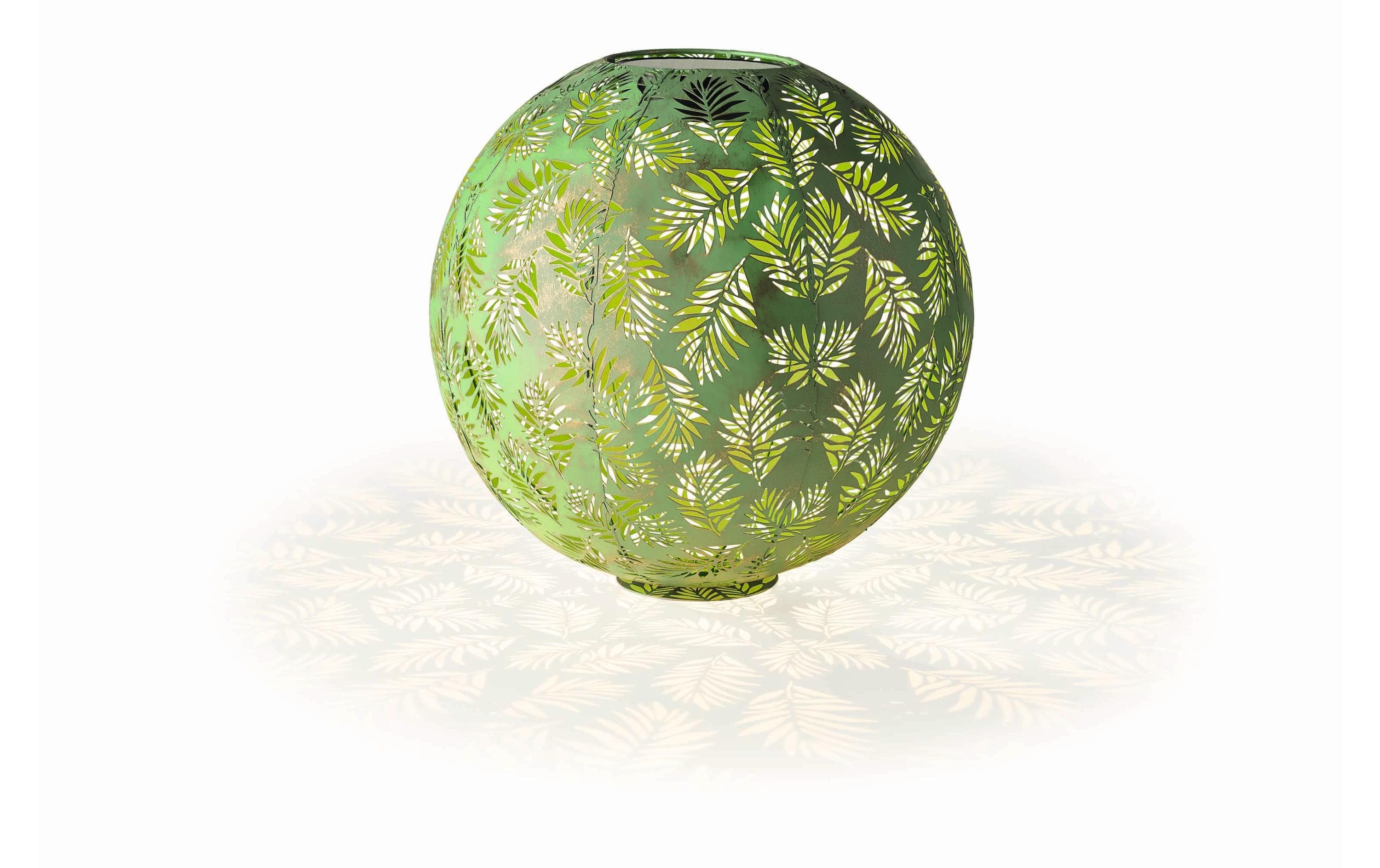STT Solar Antic Ball Bamboo 40 1 LED ww, D40cm, green